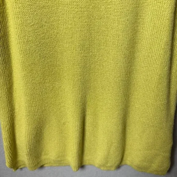 Contemporaine Green High Neck Sweater Tank Top Women’s Petite Size S - Picture 5 of 9